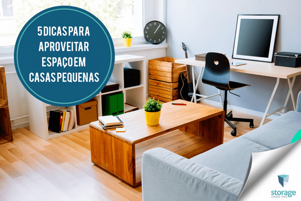 5 Dicas para aproveitar espaço em casas pequenas