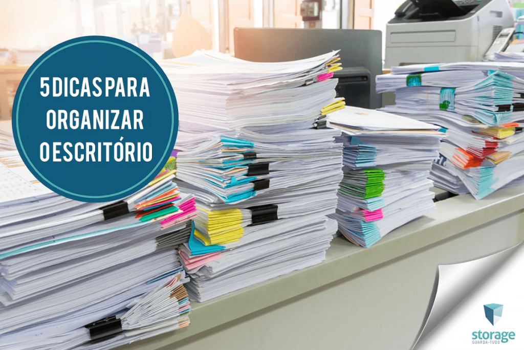 5 dicas para organizar o escritório de forma inteligente