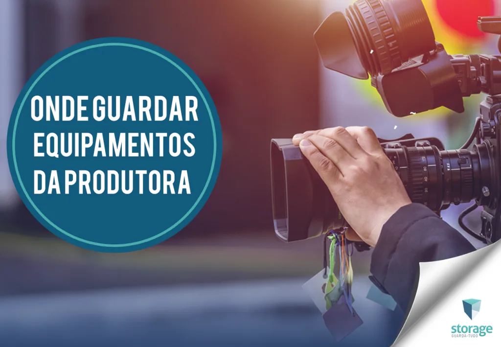 Veja onde guardar o equipamento da produtora de fotografia ou vídeo