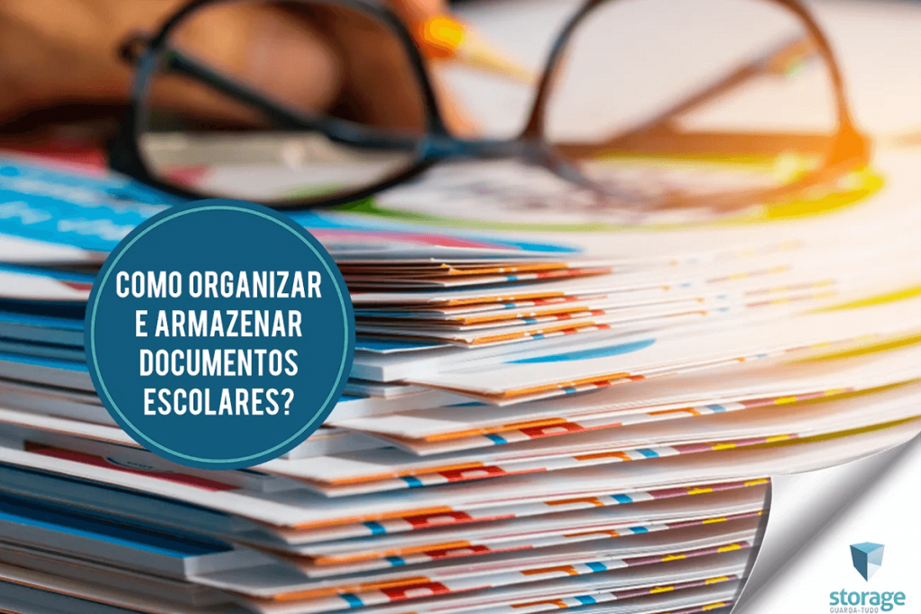 Como organizar e armazenar documentos escolares?