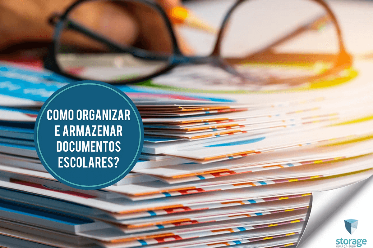 Como organizar e armazenar documentos escolares?