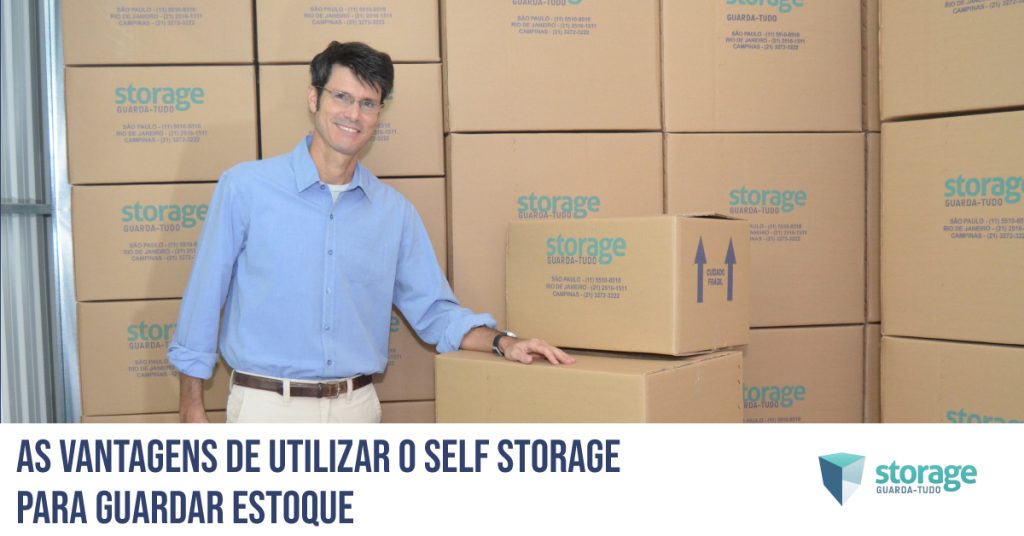 vantagens do self storage para guardar estoque