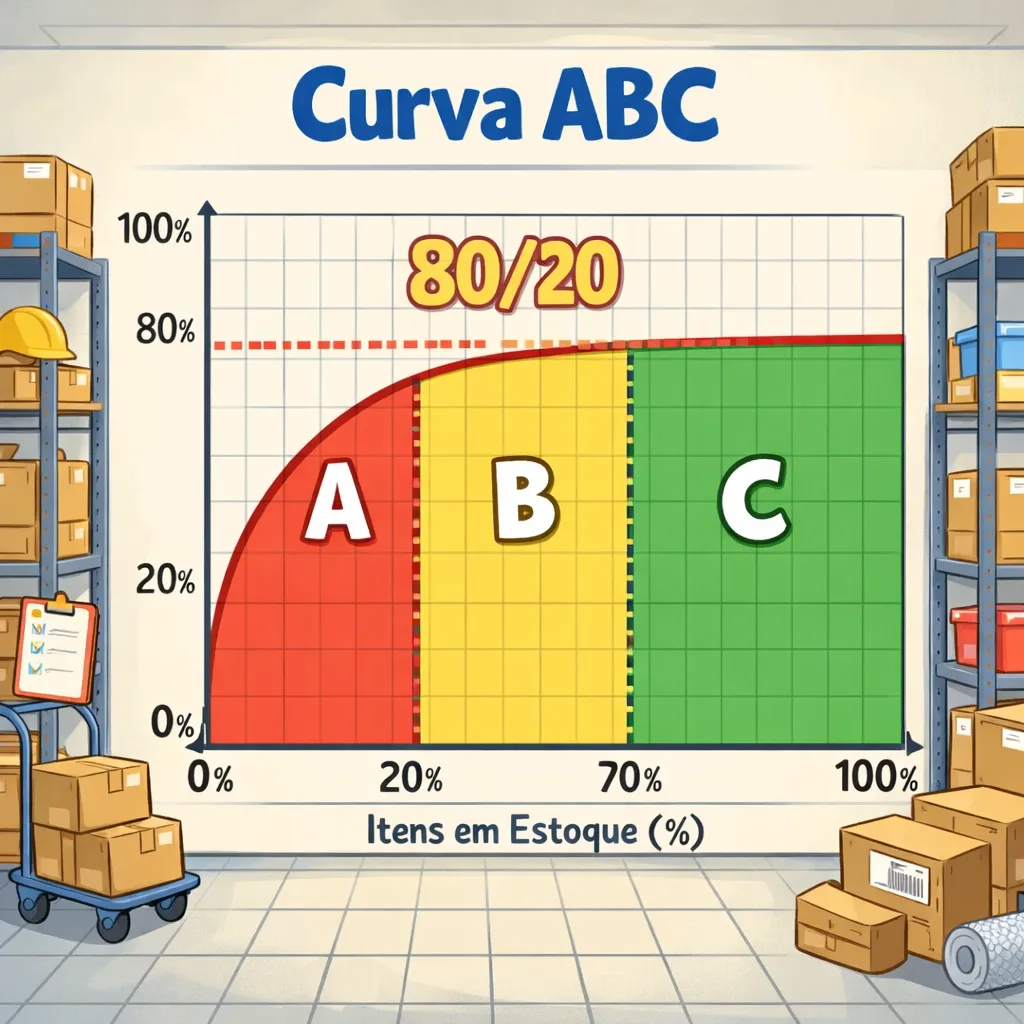Esquema da curva ABC