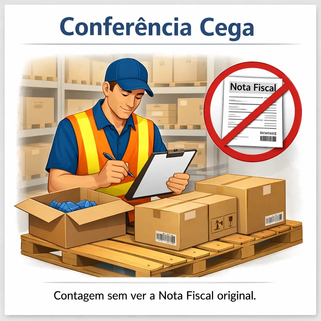 Padronização do processo de recebimento e conferência